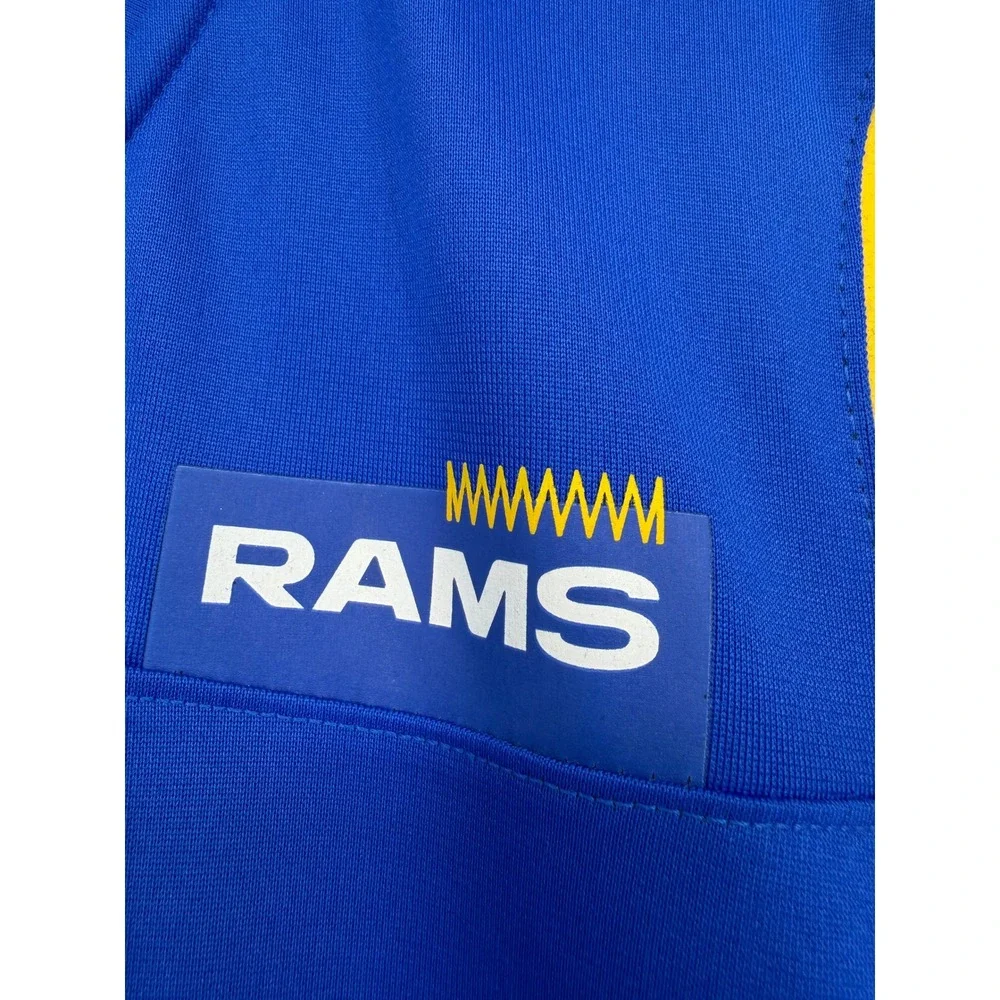 Nike Los Angeles Rams NFL On Field Jersey Blue Yellow Landolphi 11 Womens Medium